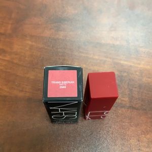 NARS gorgeous red lipstick
